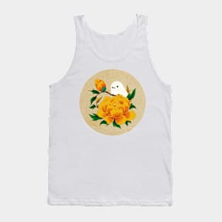 Minhwa: Crow-Tit and Peony B Type (Korean traditional/folk art) Tank Top